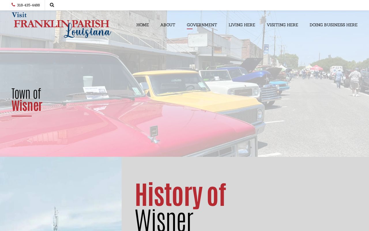 Wisner Police Department booking records contact in Franklin Parish